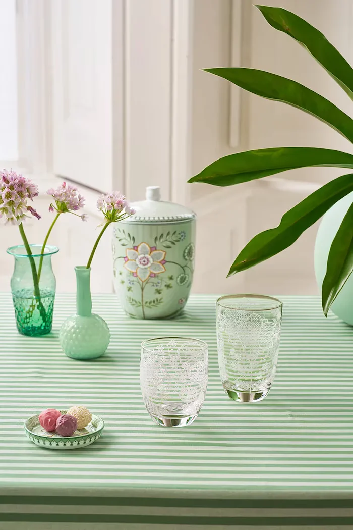 Pip Studio Чаша 400 ml (2 броя) в прозрачен цвят