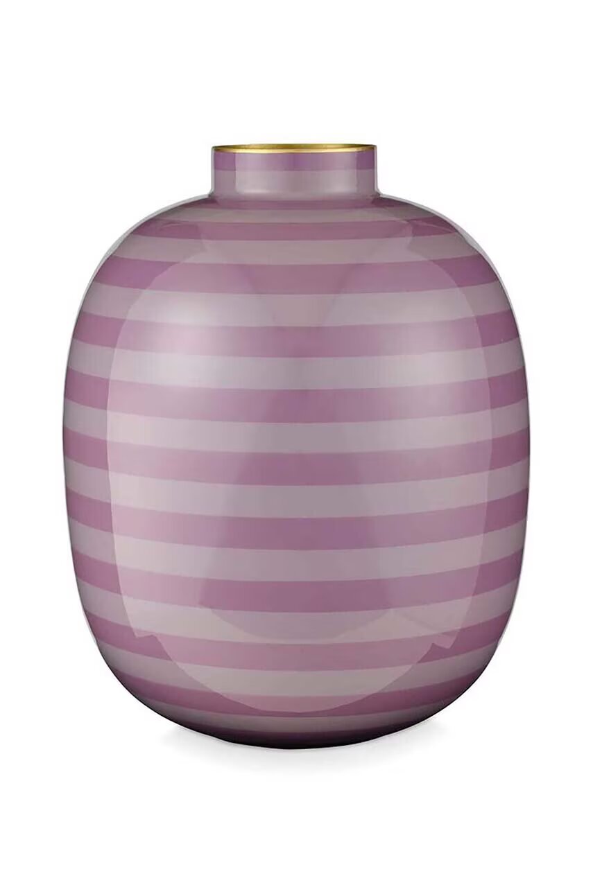 Pip Studio Декоративна ваза Stripes Lilac