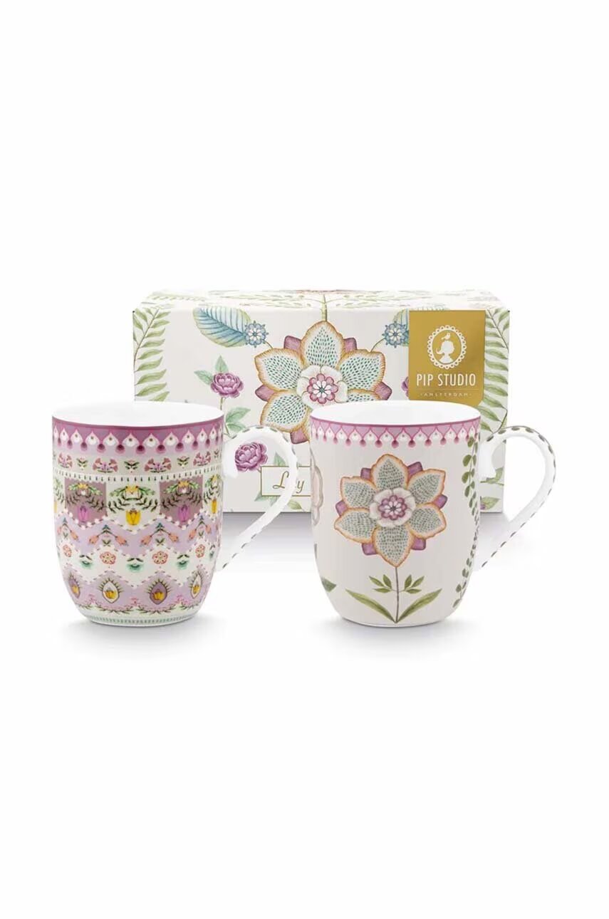 Pip Studio Комплект чаши Lily&Lotus 145 ml (2 броя)