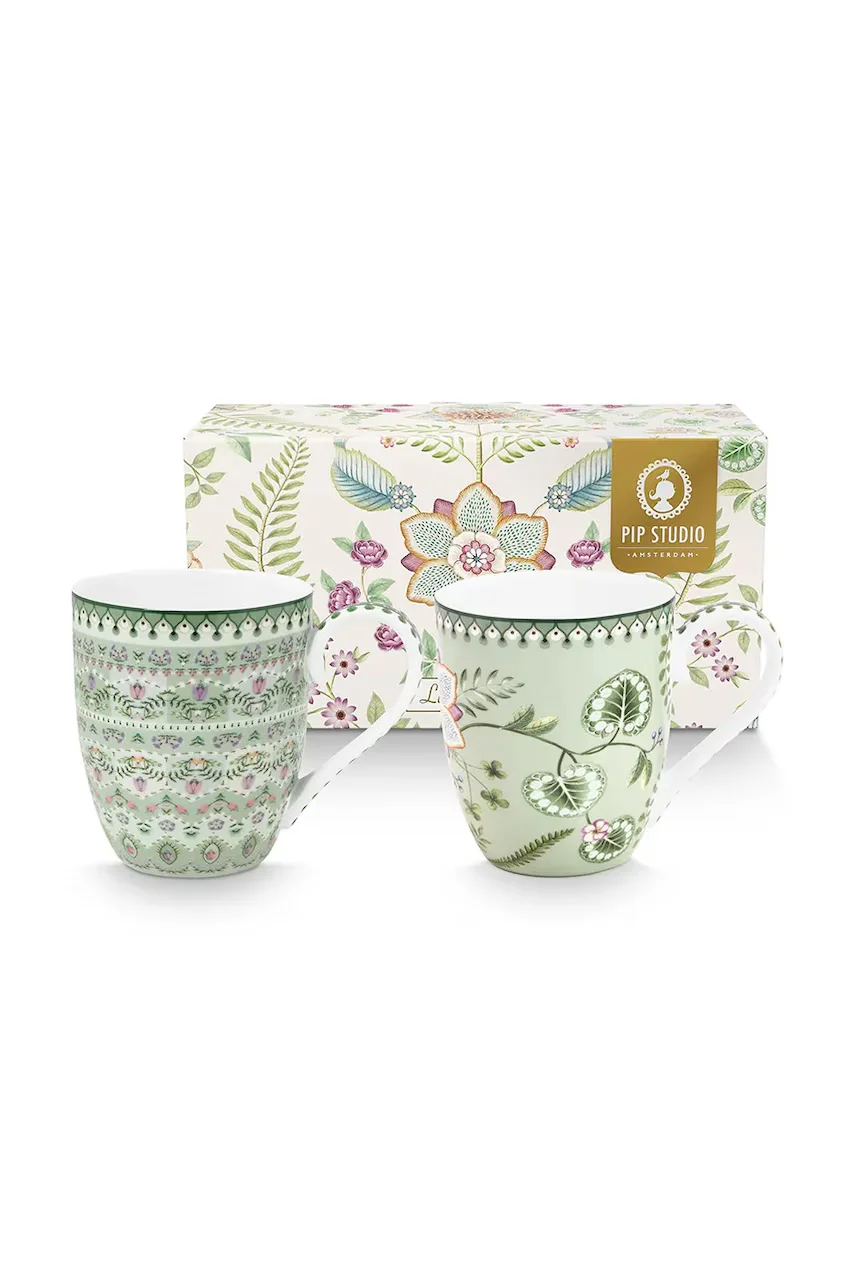 Pip Studio Комплект чаши Lily&Lotus 450 ml (2 броя)