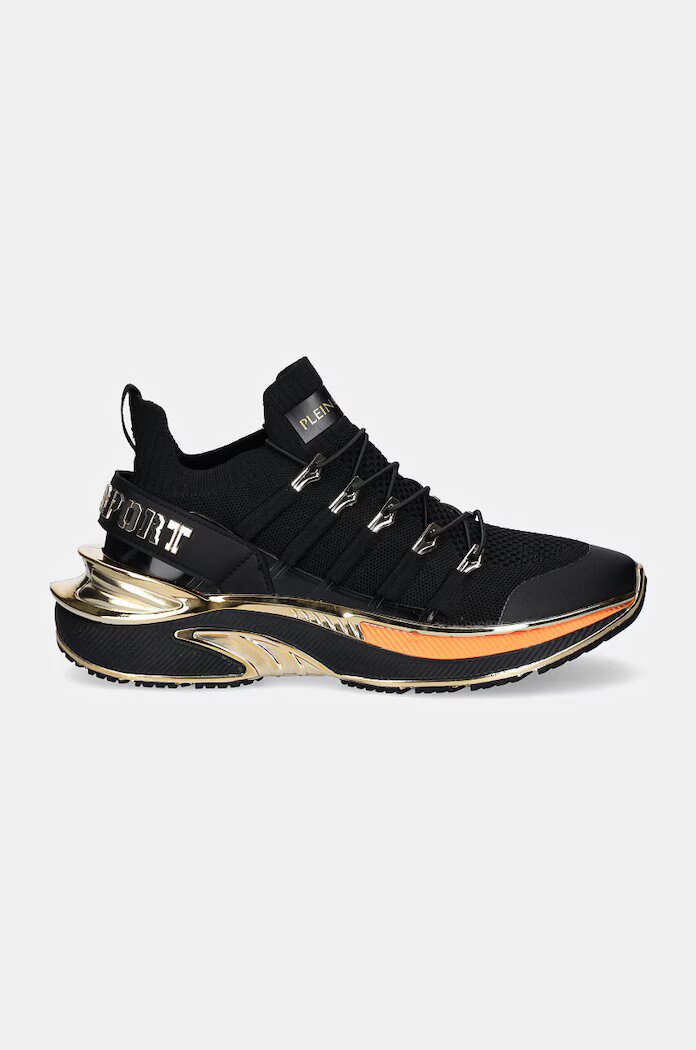 Plein Sport Маратонки Titan в черно USC0579 STE003N 0286