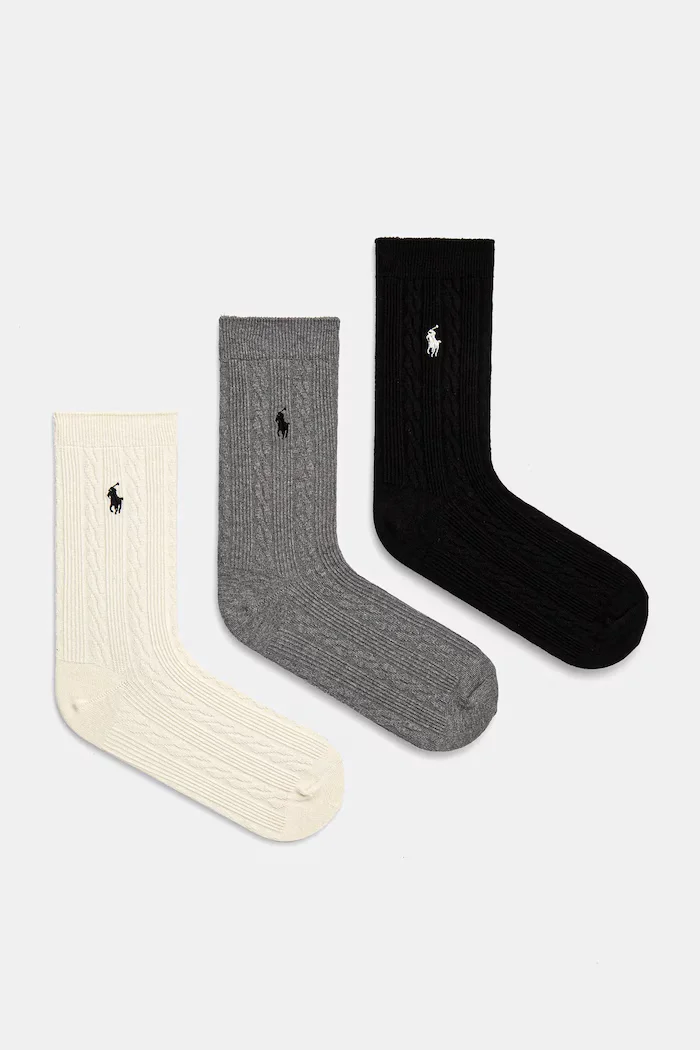 Polo Ralph Lauren Чорапи (3 чифта) в черно 455955242