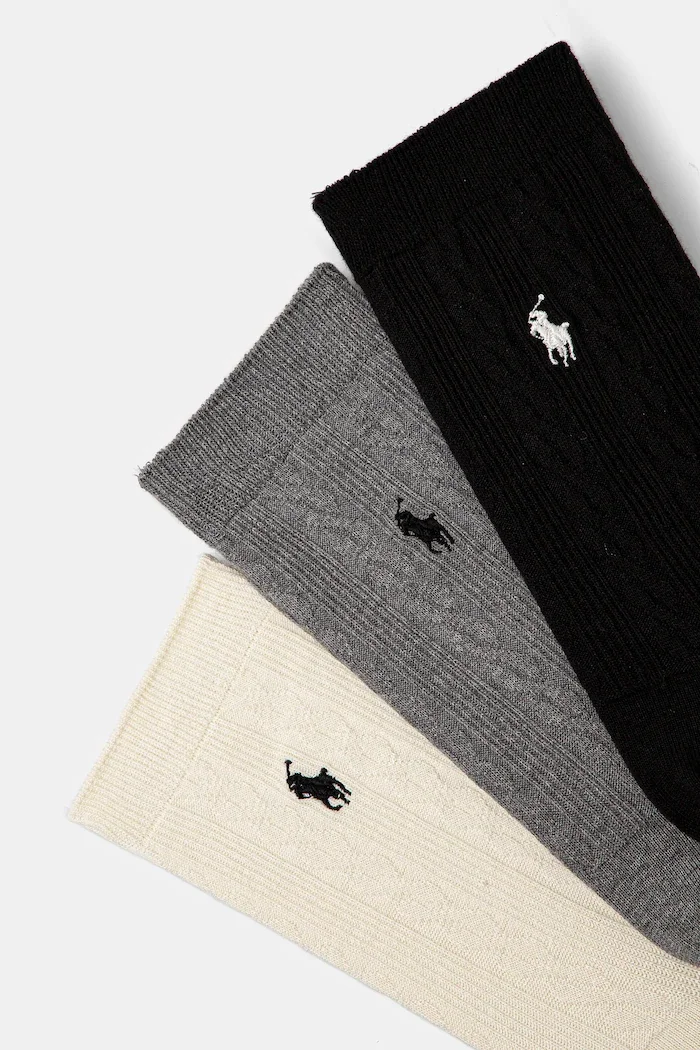 Polo Ralph Lauren Чорапи (3 чифта) в черно 455955242