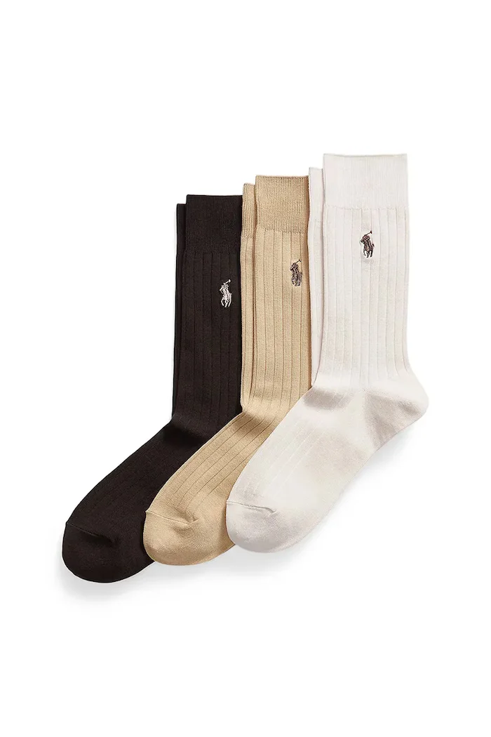 Polo Ralph Lauren чорапи мъжки 3 броя многоцветни 449P05400