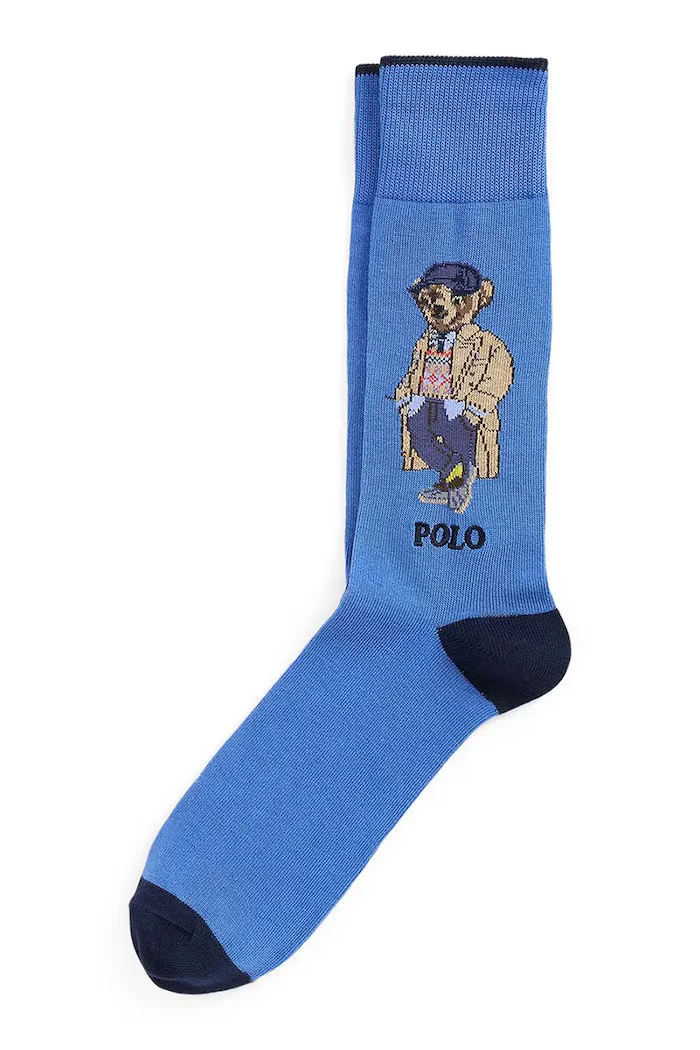 Polo Ralph Lauren чорапи мъжки сини 449P21656