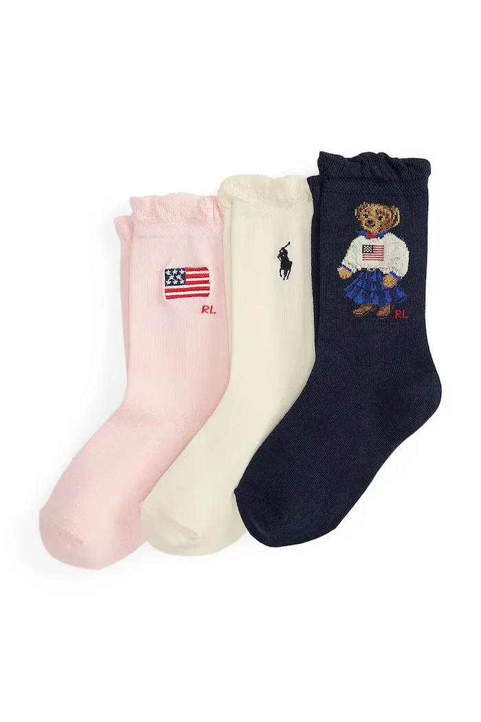 Polo Ralph Lauren чорапи за деца 3 броя многоцветни 446P11076001