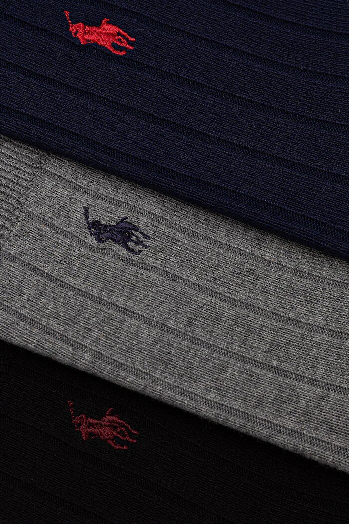 Polo Ralph Lauren чорапи за деца 3 броя тъмносини 444P19582001