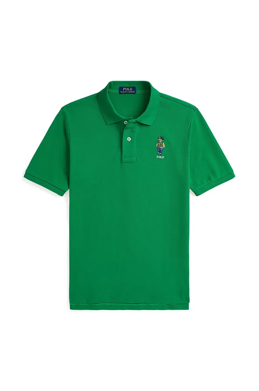 Polo Ralph Lauren Детска памучна тениска с яка