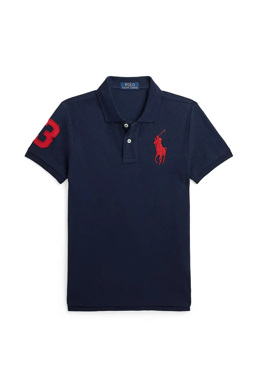 Polo Ralph Lauren Детска памучна тениска с яка