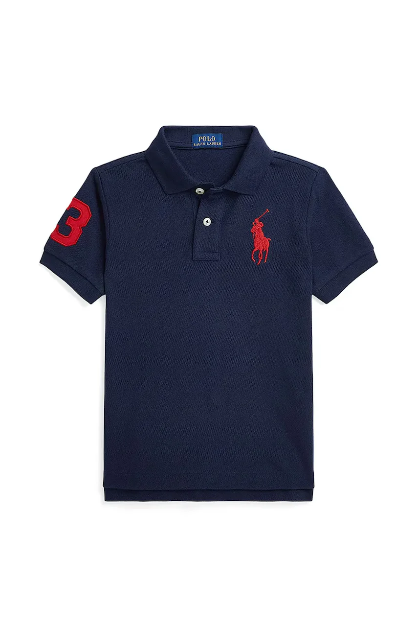 Polo Ralph Lauren Детска памучна тениска с яка
