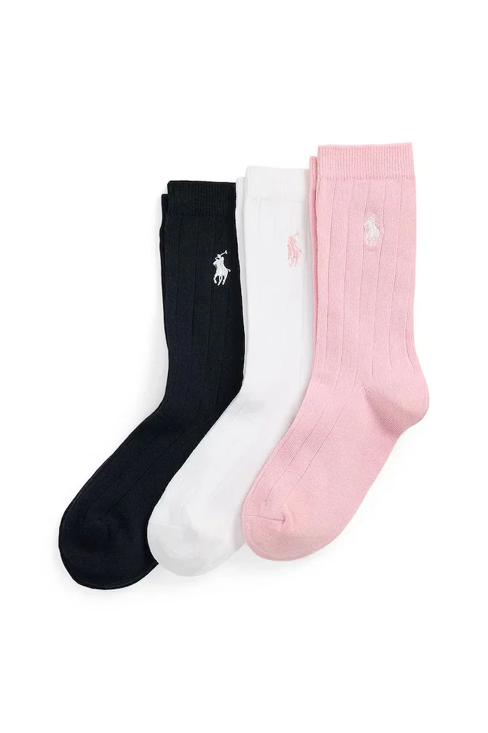 Polo Ralph Lauren Детски чорапи (3 чифта) в бяло 448979308001