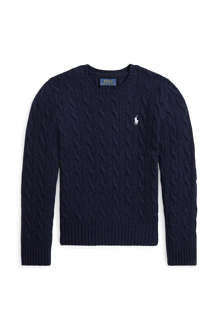 Polo Ralph Lauren Детски пуловер в тъмносиньо 313877375008