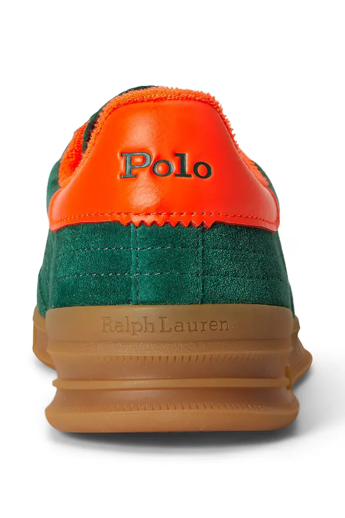 Polo Ralph Lauren Hrt Aera Pp маратонки от кожа зелени 809P06951003