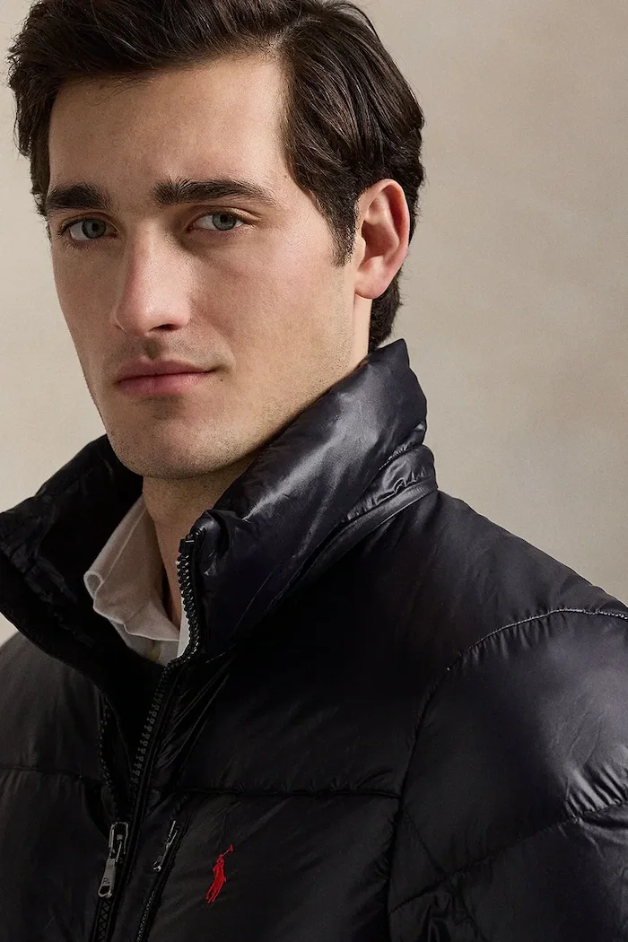 Polo Ralph Lauren капитонирано яке мъжко черно 710968281