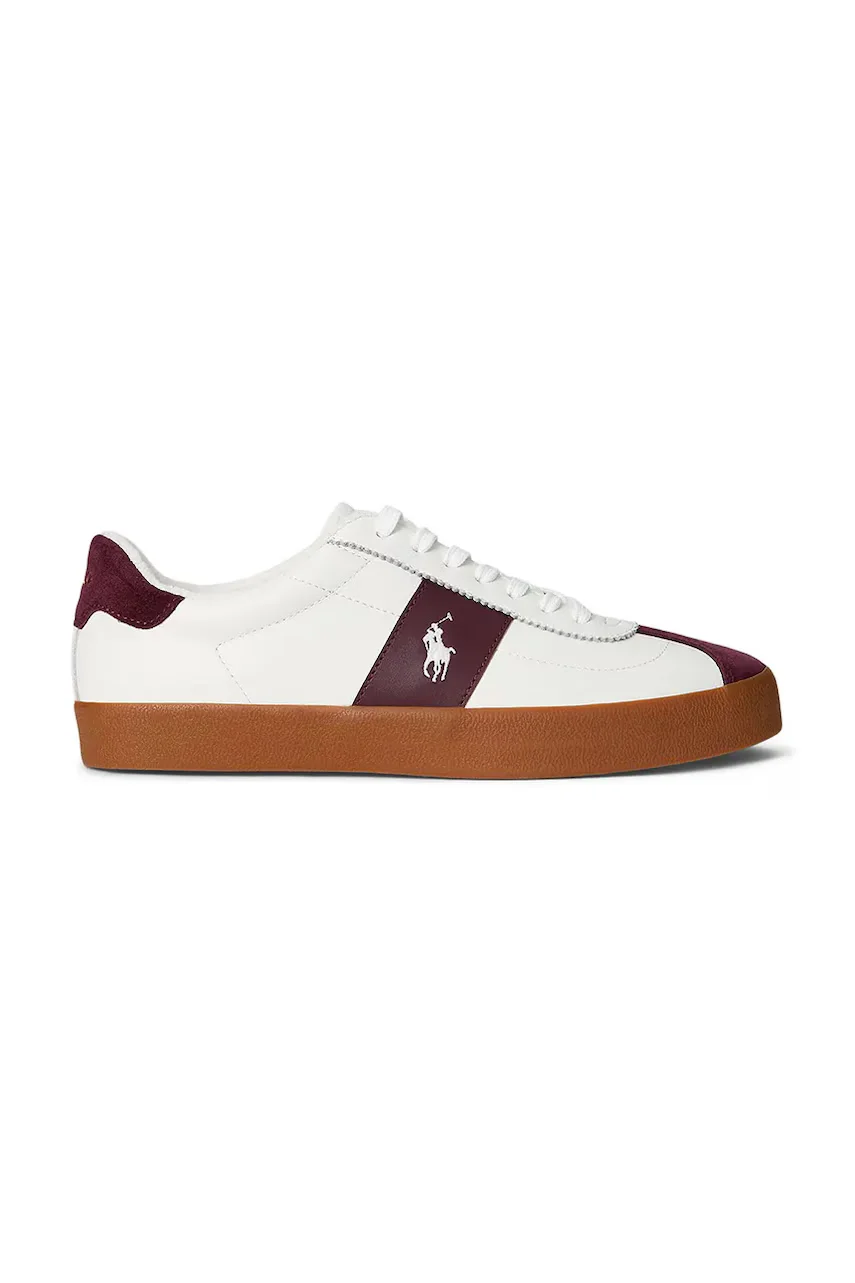 Polo Ralph Lauren Кожени маратонки Court Vlc Pp