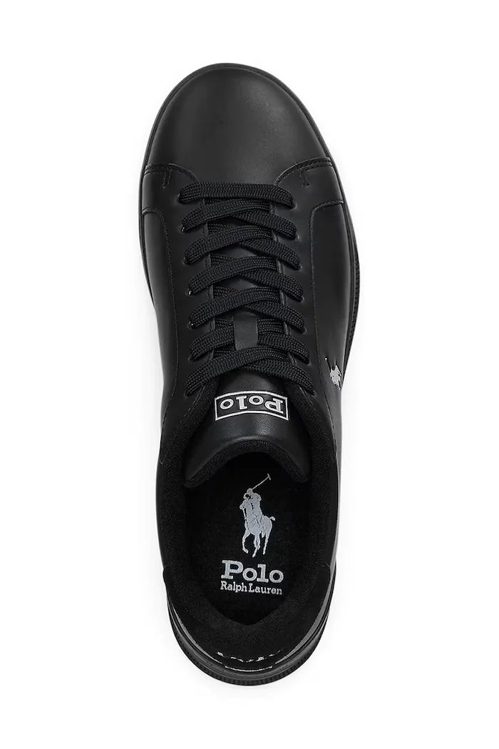 Polo Ralph Lauren Кожени маратонки Hrt Crt Ii в черно 809965072002