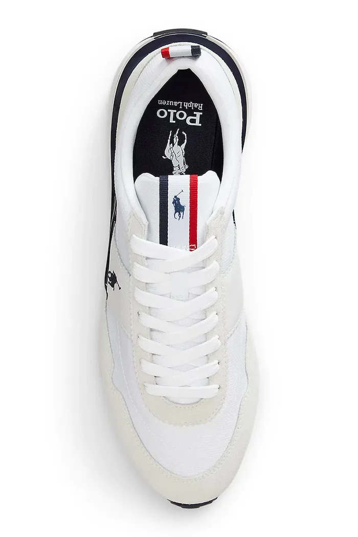 Polo Ralph Lauren Маратонки Train 89 Rib мъжки в бяло 809P01638001