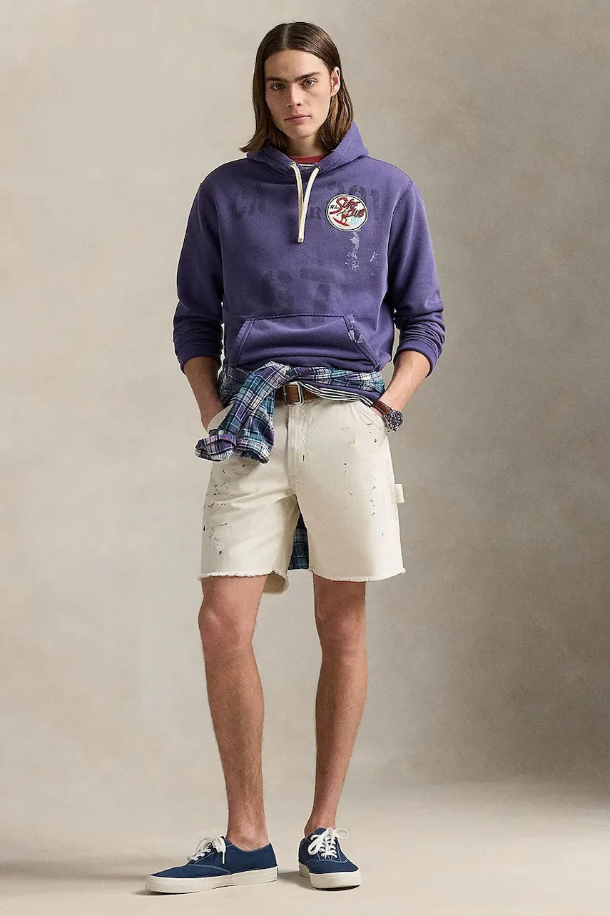 Polo Ralph Lauren Памучен къс панталон Flat Front