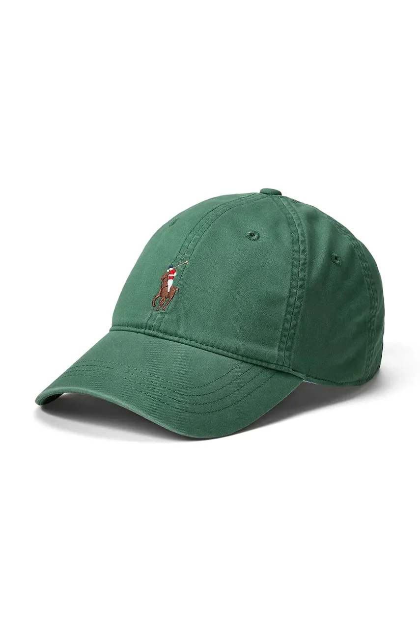 Polo Ralph Lauren Памучна шапка с козирка