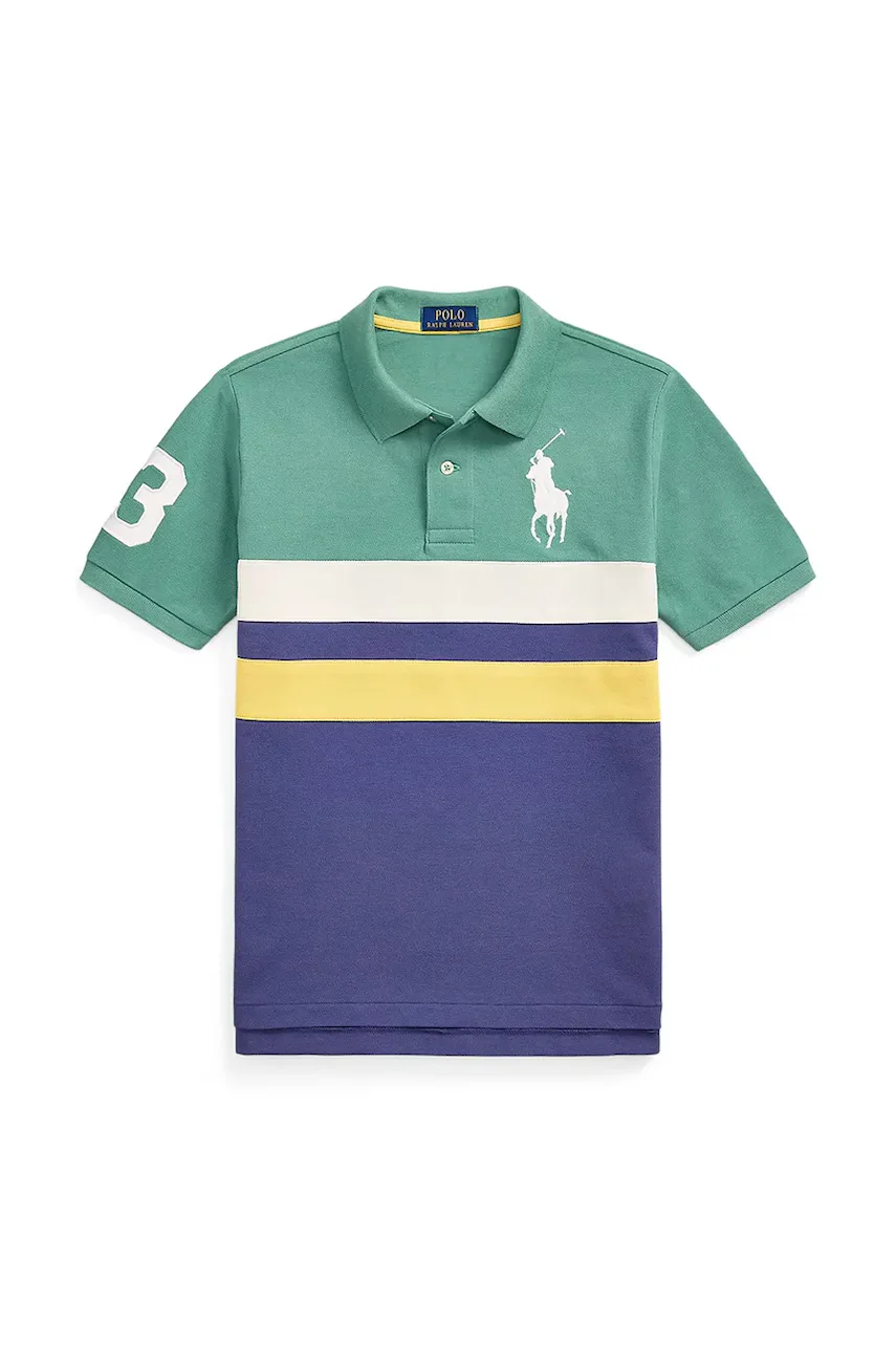 Polo Ralph Lauren Памучна тениска с яка