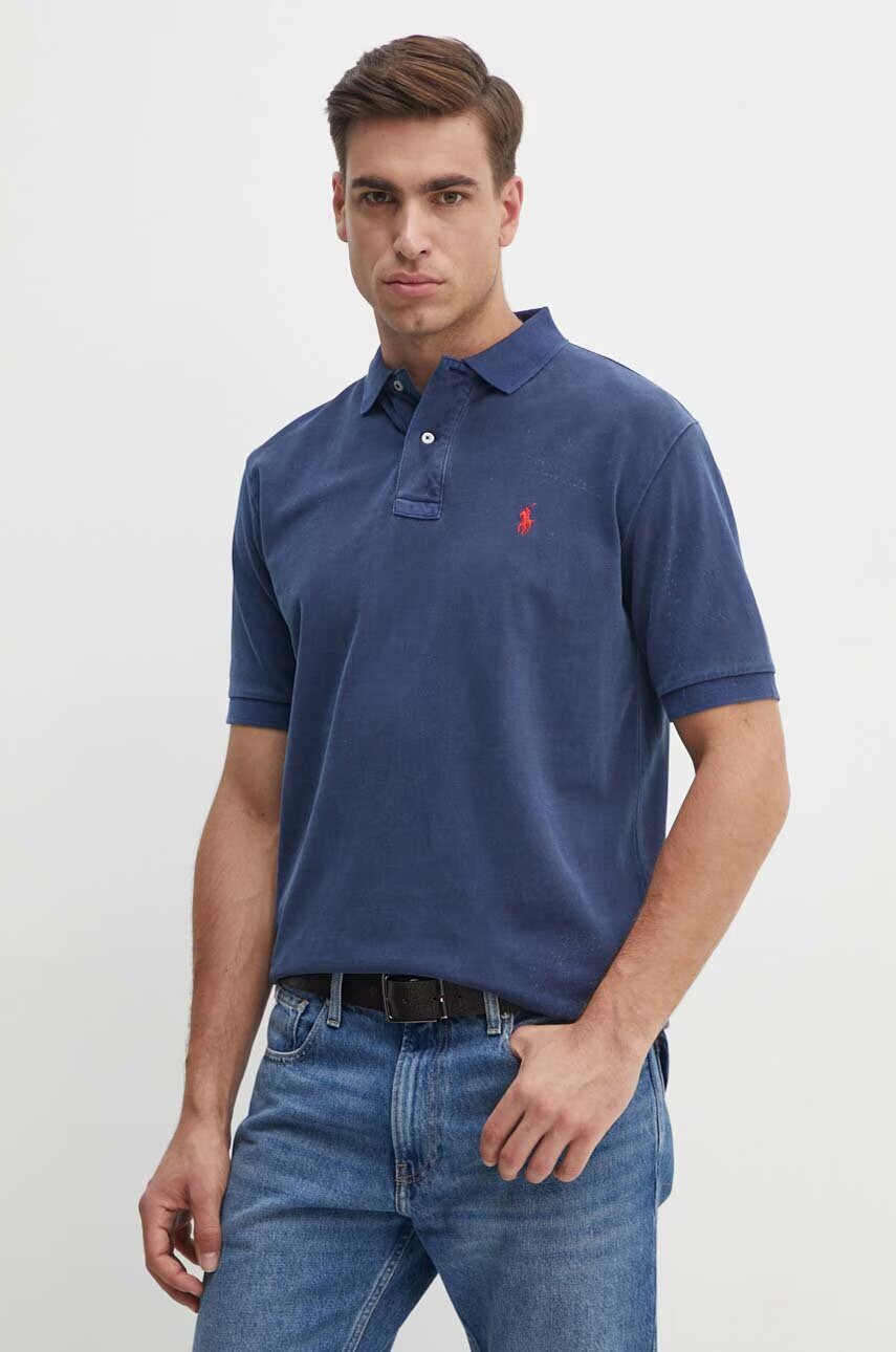 Polo Ralph Lauren Памучна тениска с яка