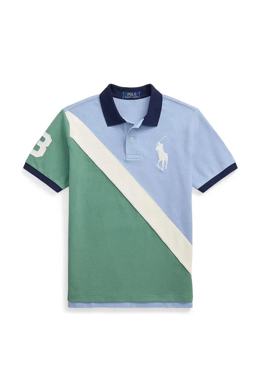 Polo Ralph Lauren Памучна тениска с яка