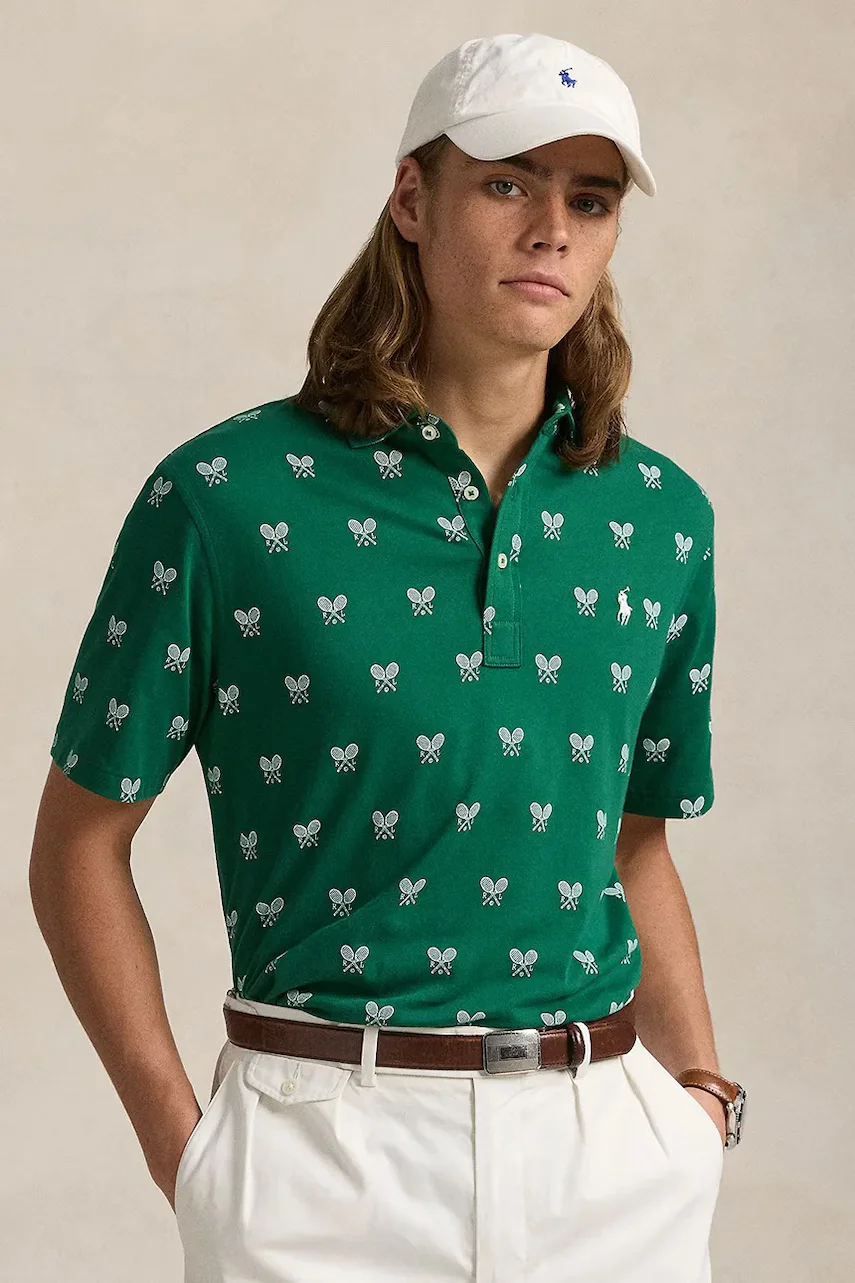 Polo Ralph Lauren Памучна тениска с яка Polo Shirt