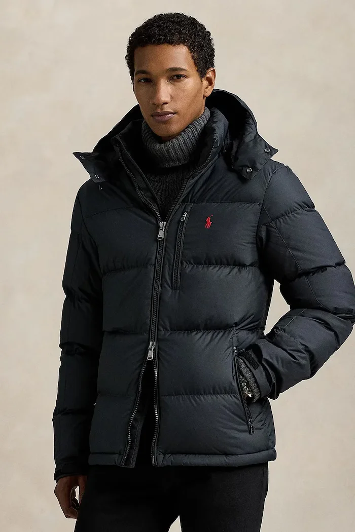 Polo Ralph Lauren пухено яке мъжко черно 710968278