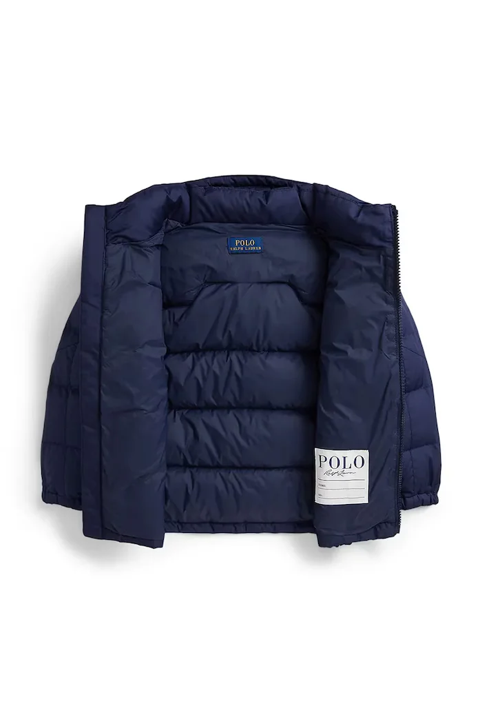 Polo Ralph Lauren пухено яке за деца тъмносиньо 322969861002