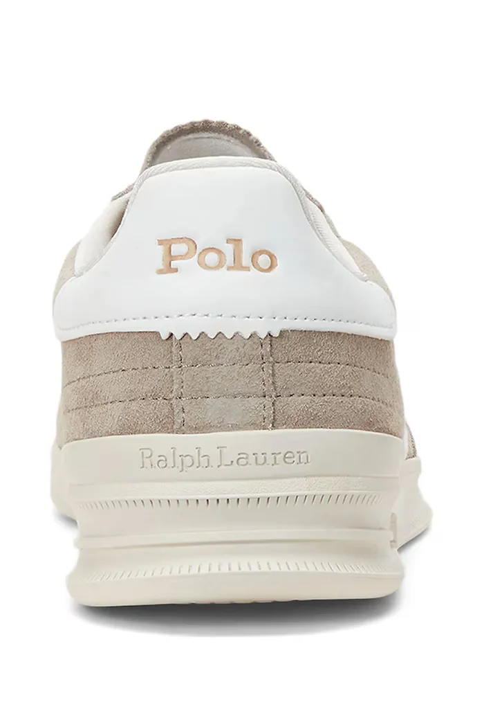 Polo Ralph Lauren Велурени маратонки HRT Aera PP в бежово 809960995003