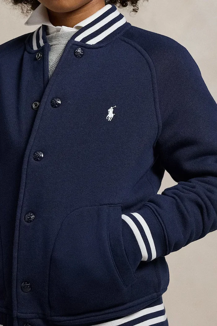 Polo Ralph Lauren Яке в тъмносиньо с изчистен дизайн 323932140004