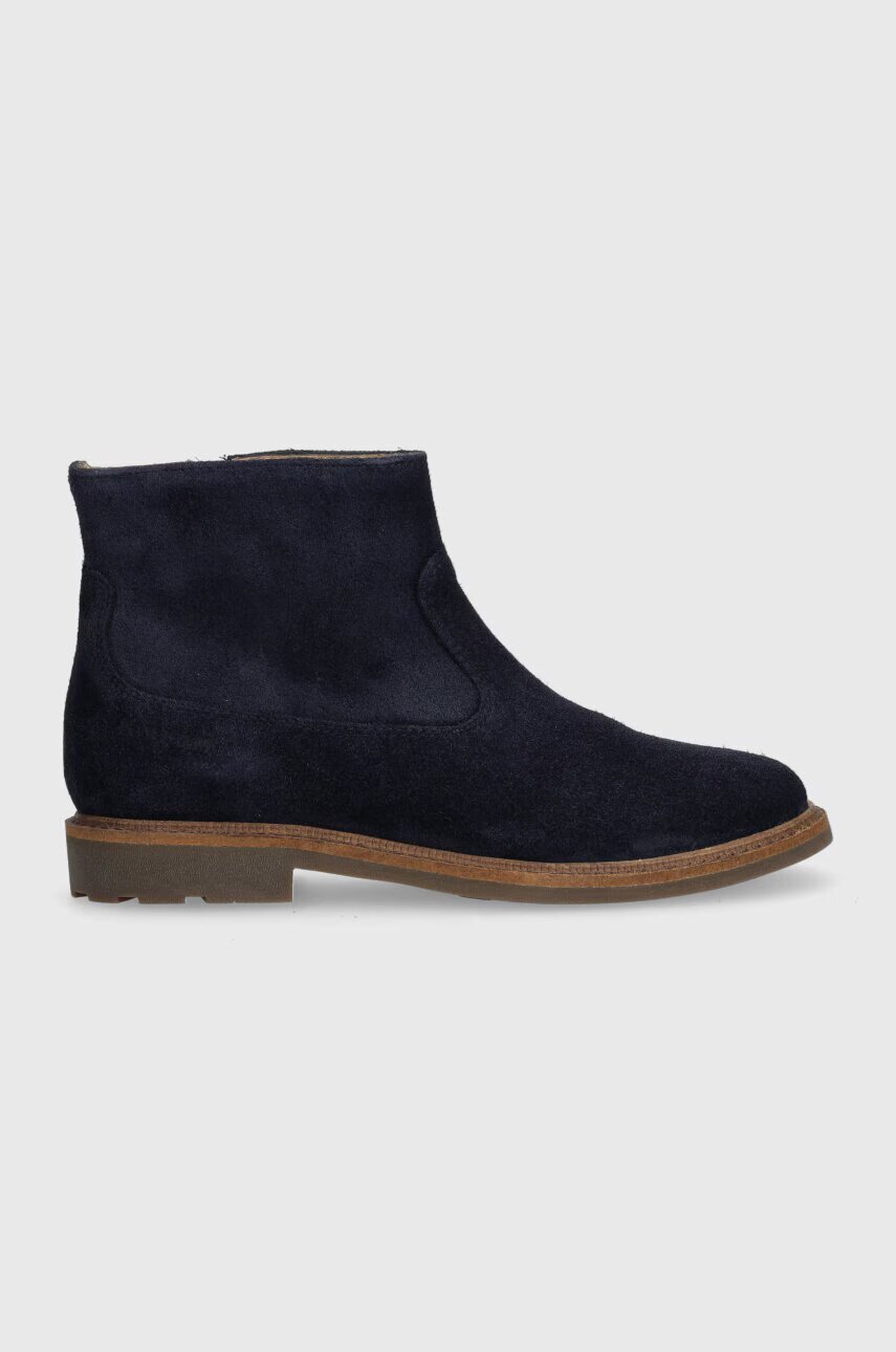 Pom D'api Детски велурени боти SISTER BOOTS