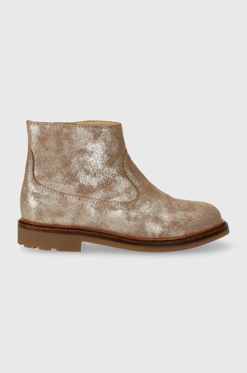 Pom D'api Детски велурени боти SISTER BOOTS
