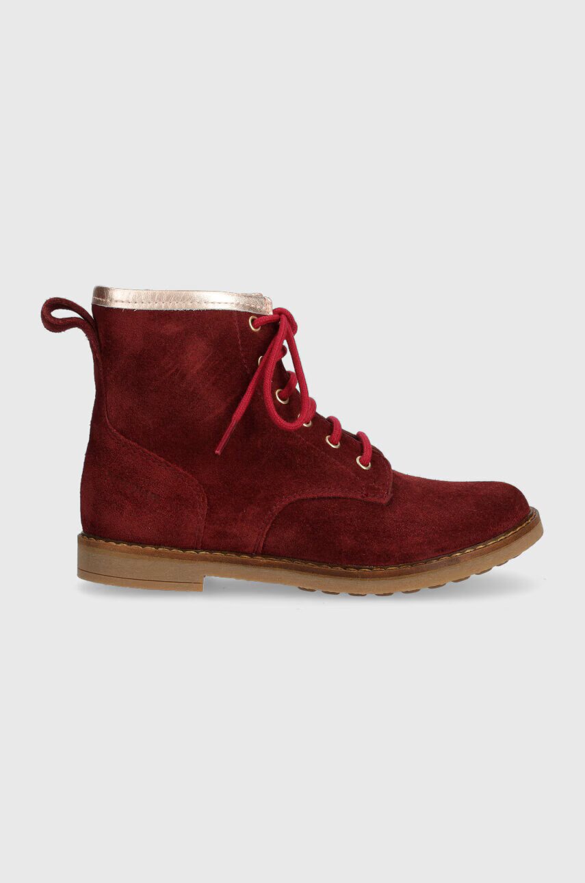 Pom D'api Детски велурени боти TRIP HI LACE