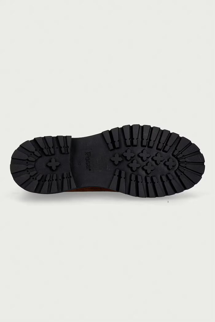 posa боти дамски от велур Aosta Tassel Boot кафяви PW239.201