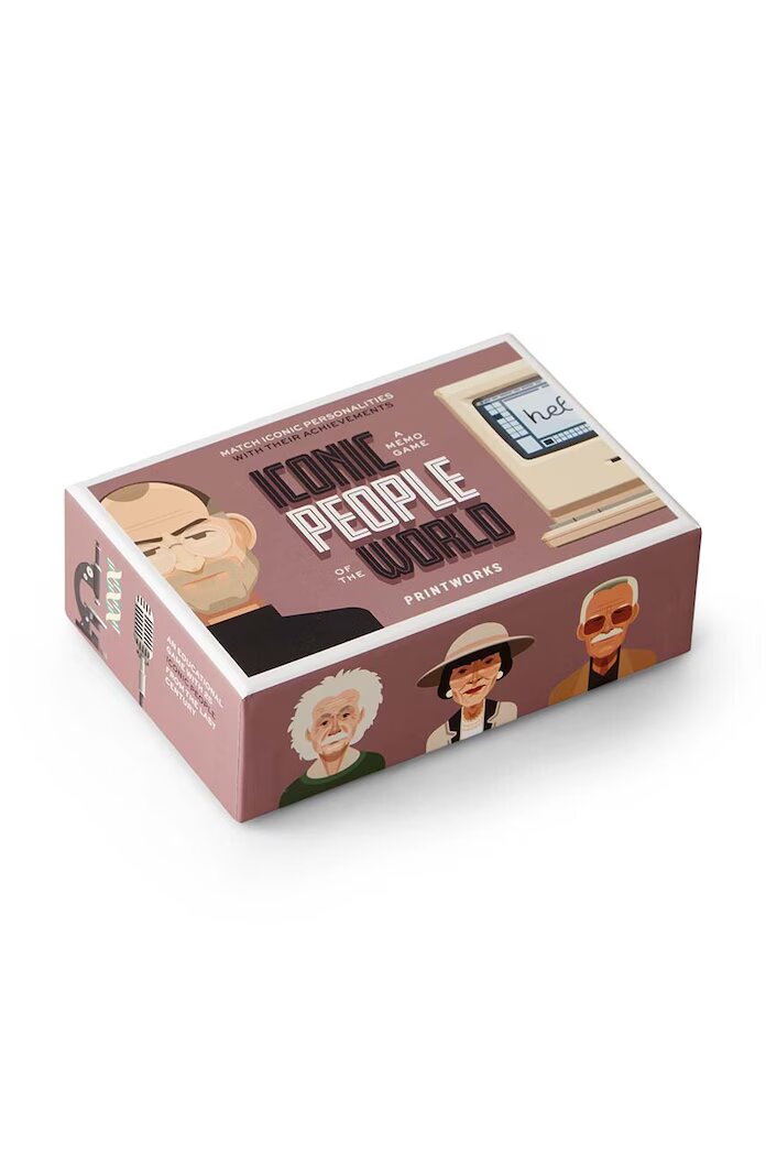 Printworks Игра на карти Memory Iconic People