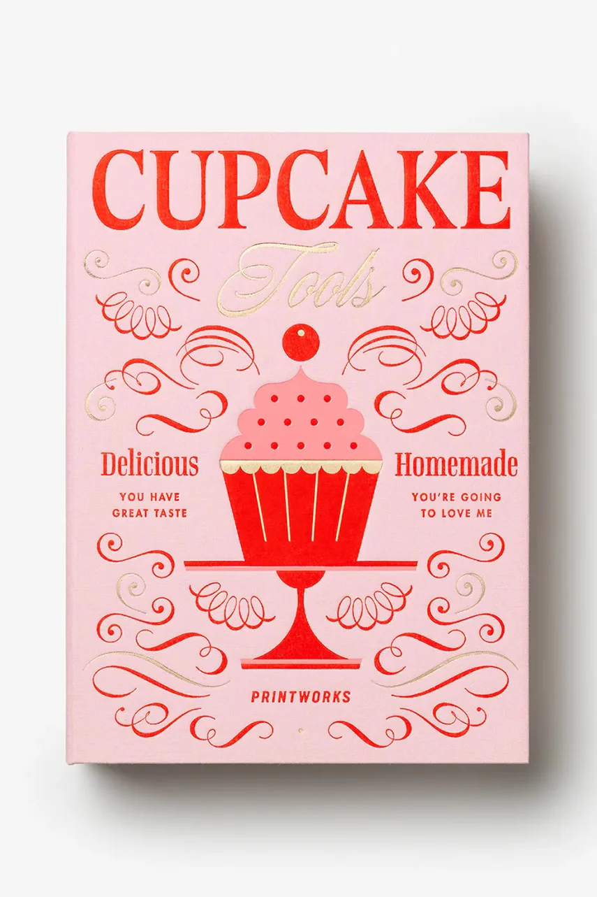 Printworks Комплект за печене на мъфини The Essentials - Cupcake 20 x 28 x 5 cm (6 броя)