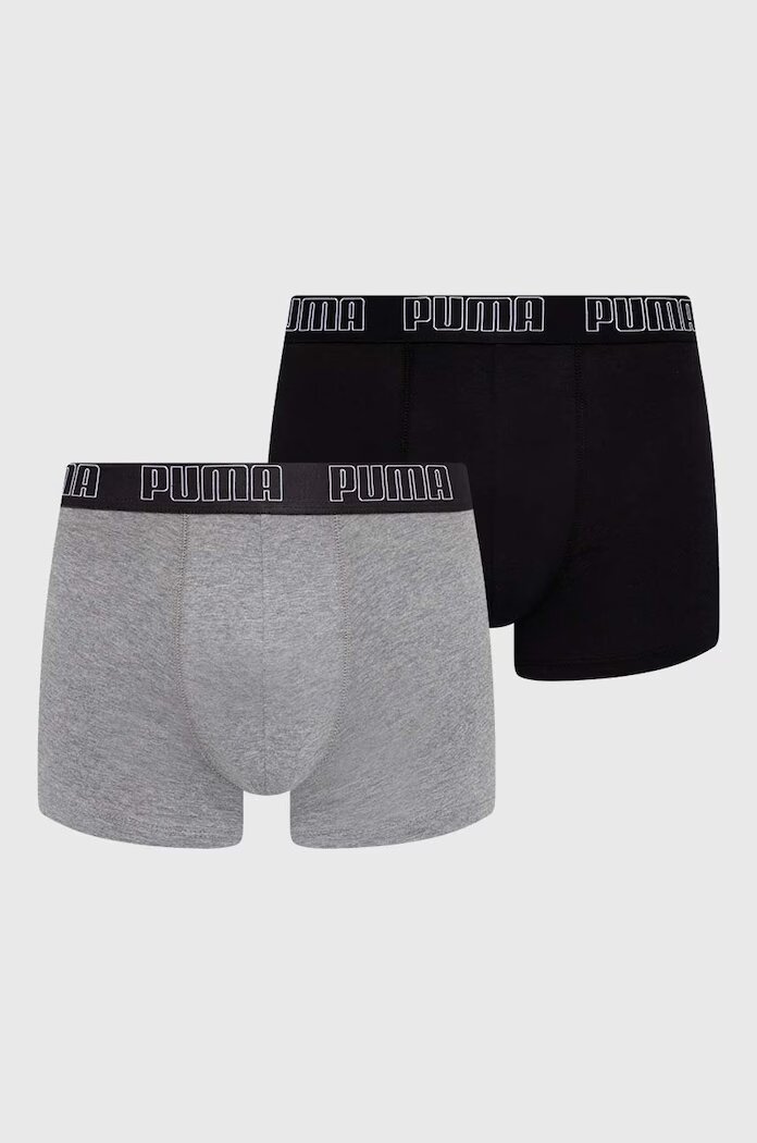 Puma Боксерки (2 броя) Everyday Trunk в сиво 938321
