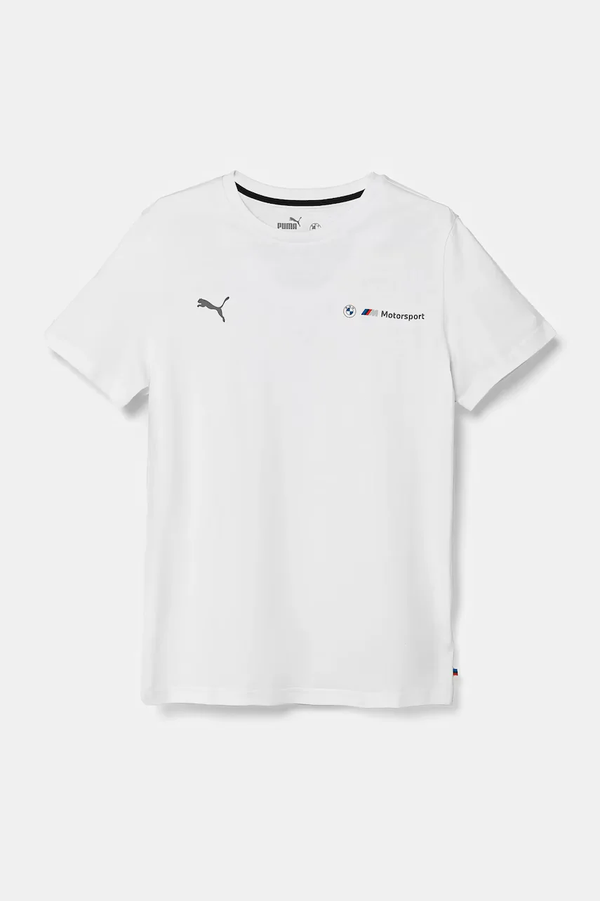 Puma Детска памучна тениска BMW MMS ESS LOGO TEE 2