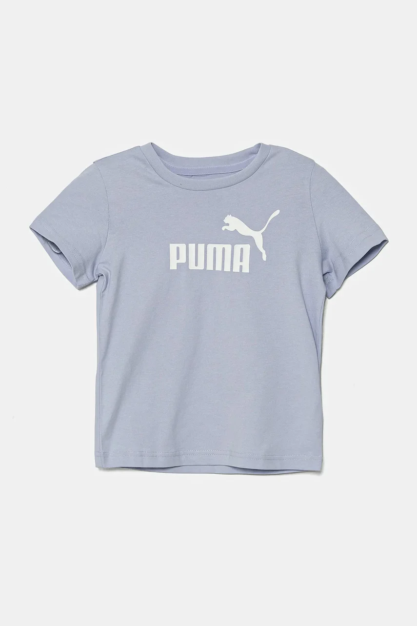 Puma Детска памучна тениска ESS No. 1 Logo Tee