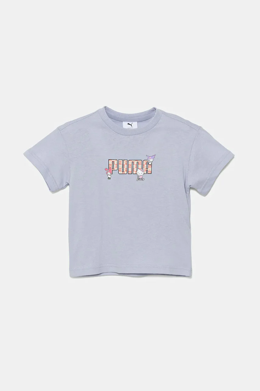 Puma Детска памучна тениска HELLO KITTY & FRIENDS Relaxed Graphic Tee