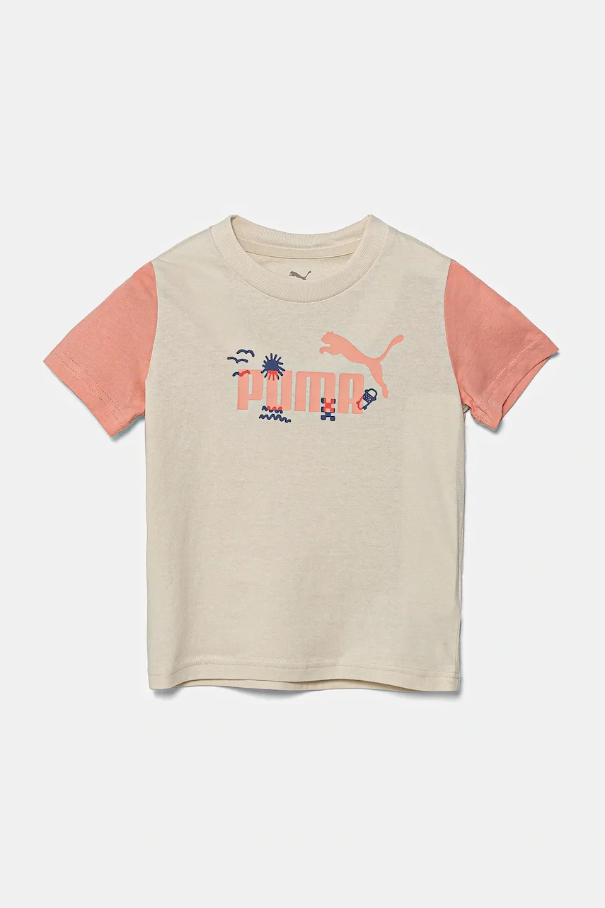Puma Детска памучна тениска SANDY ADVENTURES Tee