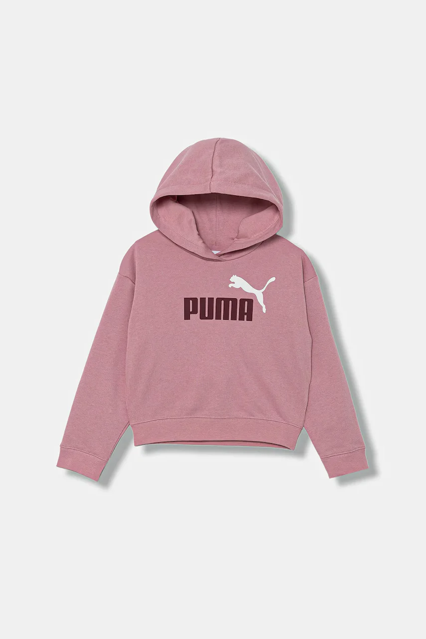 Puma Детски суичър ESS 2 COLOR No. 1 Logo? Short Length Hoodie TR G