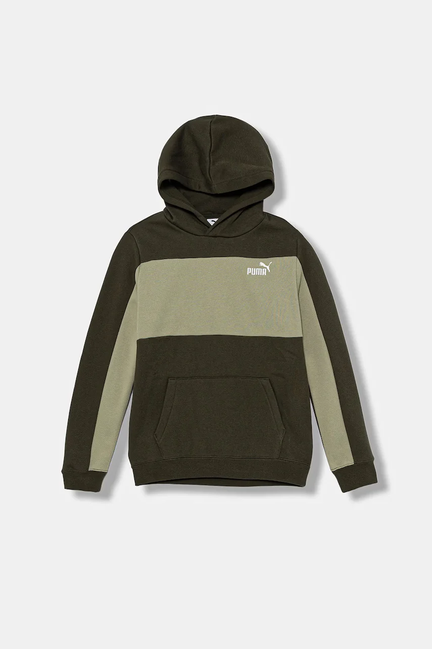 Puma Детски суичър ESS BLOCK Small Logo Hoodie FL B