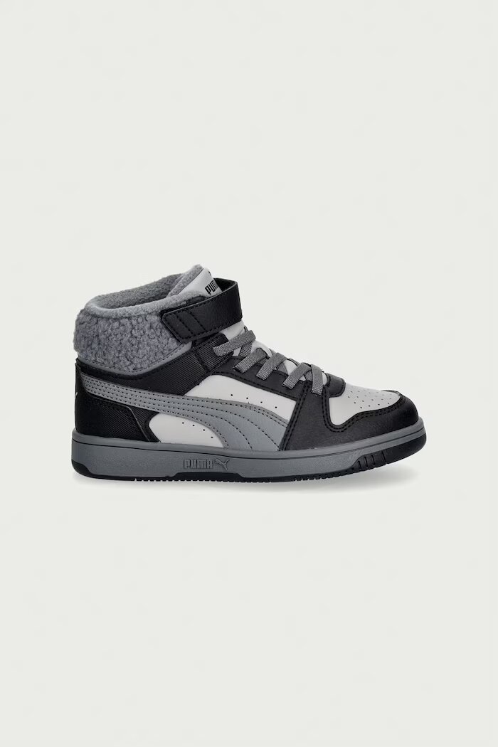 Puma Rebound Slam Mid Cozy AC+ PS маратонки за деца черни 407729