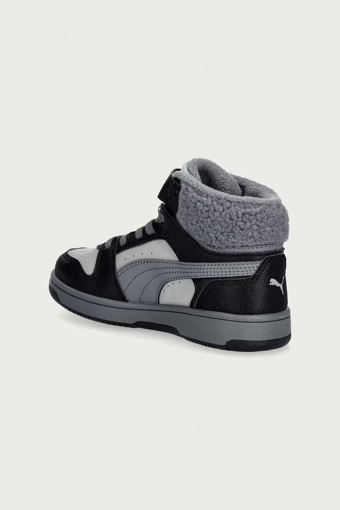 Puma Rebound Slam Mid Cozy AC+ PS маратонки за деца черни 407729