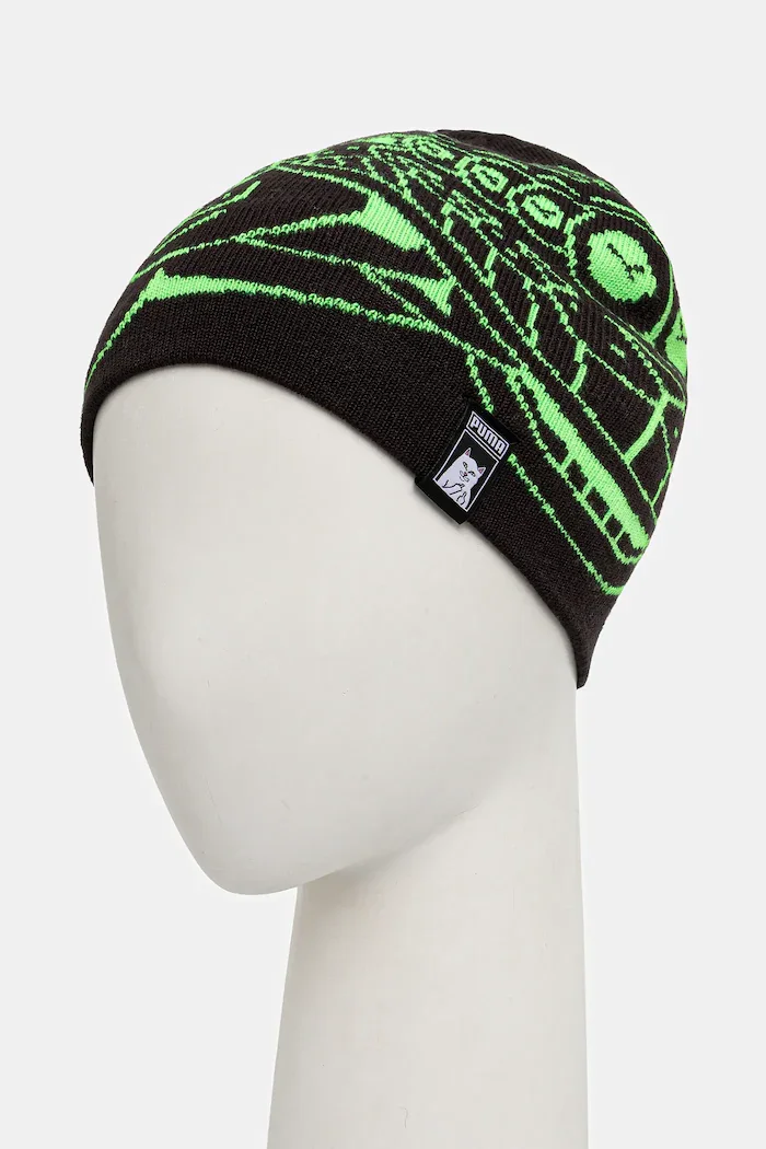 Puma Шапка x RIPNDIP в черно 26596