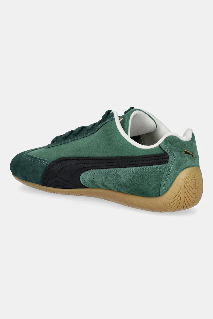 Puma Speedcat маратонки дамски от велур зелени 406329