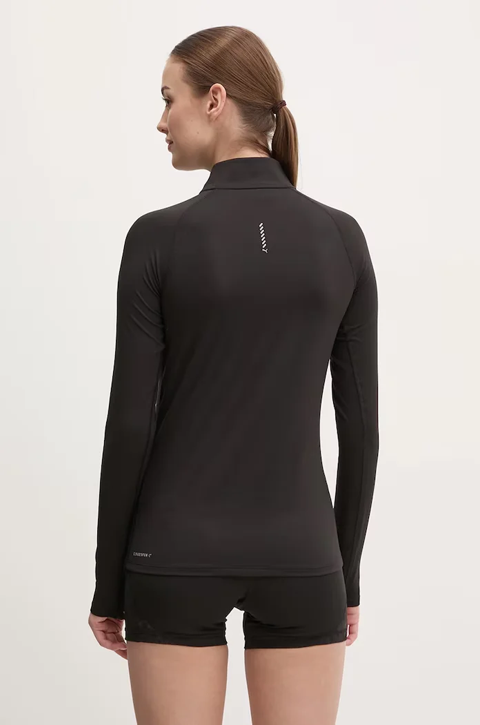 Puma Суичър за джогинг Run Velocity в черно с изчистен дизайн 526650