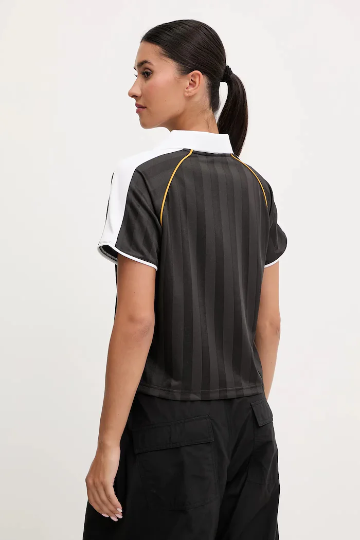 Puma Тениска с яка дамска в черно 632157